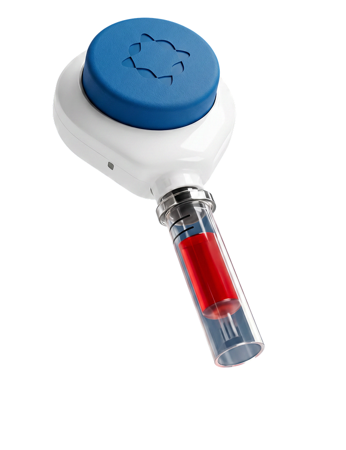 Hale needle-free Home Draw device